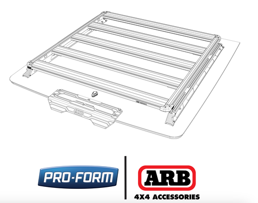 Mounting Kit Hardlid ARB | to install BASERACK Platform 10058244 ARB