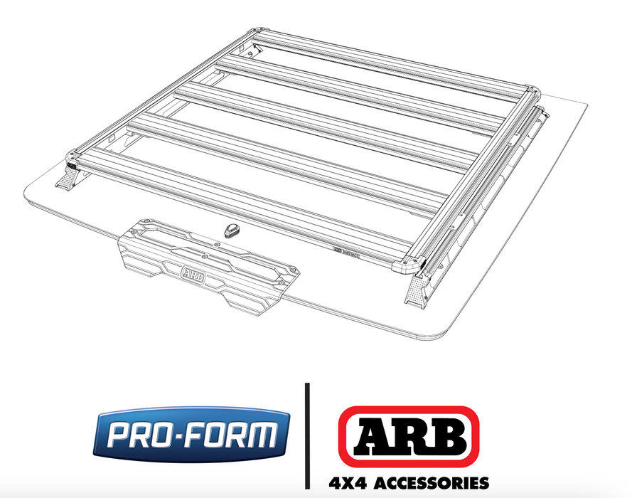 Mounting Kit Hardlid ARB | to install BASERACK Platform 10058244 ARB