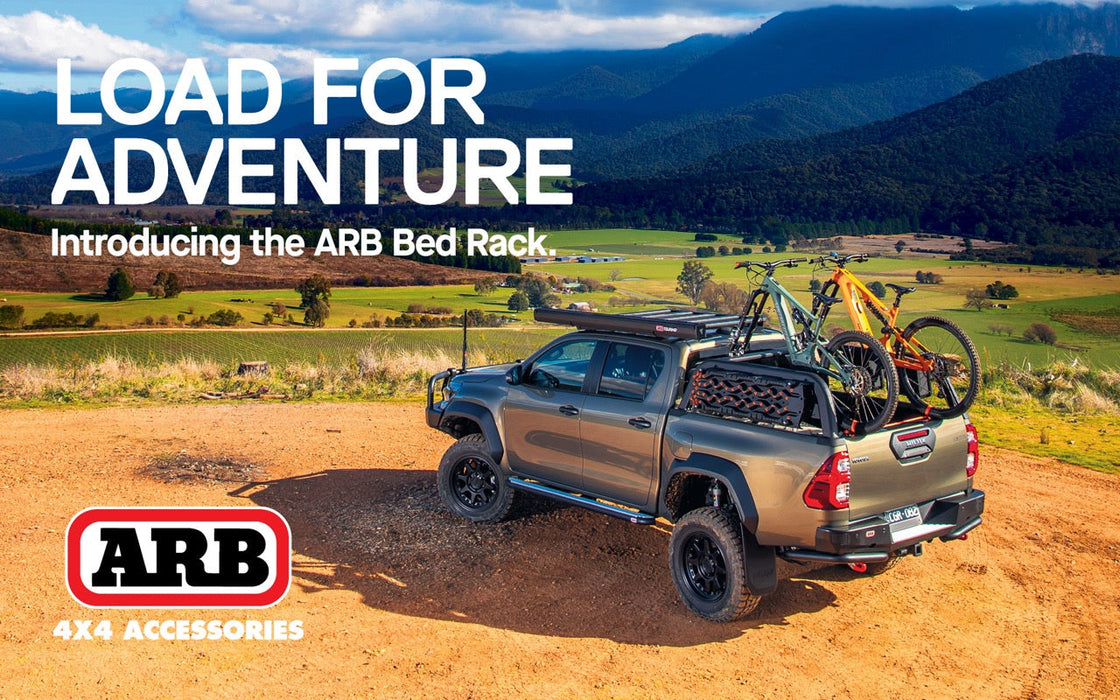 Bed Rack System ARB + Roof Rack | Ford Ranger 2023+ Double Cab 1770050 + 17940100 + 1780680 + 4140135 ARB