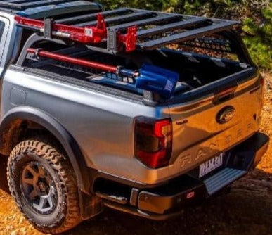 Bed Rack System ARB + Roof Rack | Ford Ranger 2023+ Double Cab 1770050 + 17940100 + 1780680 + 4140135 ARB