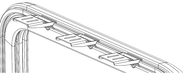 Mounting kit Roof Rack on Bed Rack ARB (Option) 1780680 ARB