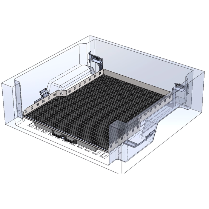 RUUUD Ford Ranger/Raptor 2023+ NEXT GEN Sliding Tray (No Drilling) 20-10120-Ford RUUUD