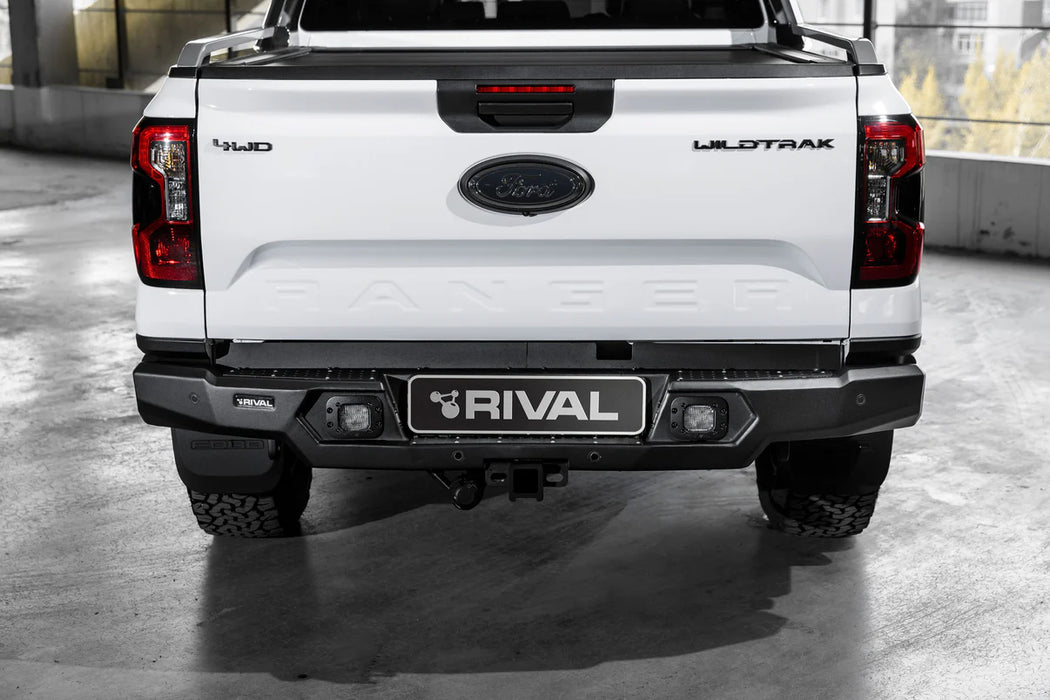 Bumper Rear RIVAL | with LED lights | Ford Ranger 2023+ (NEXT GEN) 2D.1816.1 RIVAL