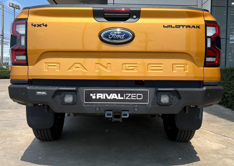 Bumper Rear RIVAL | with LED lights | Ford Ranger 2023+ (NEXT GEN) 2D.1816.1 RIVAL