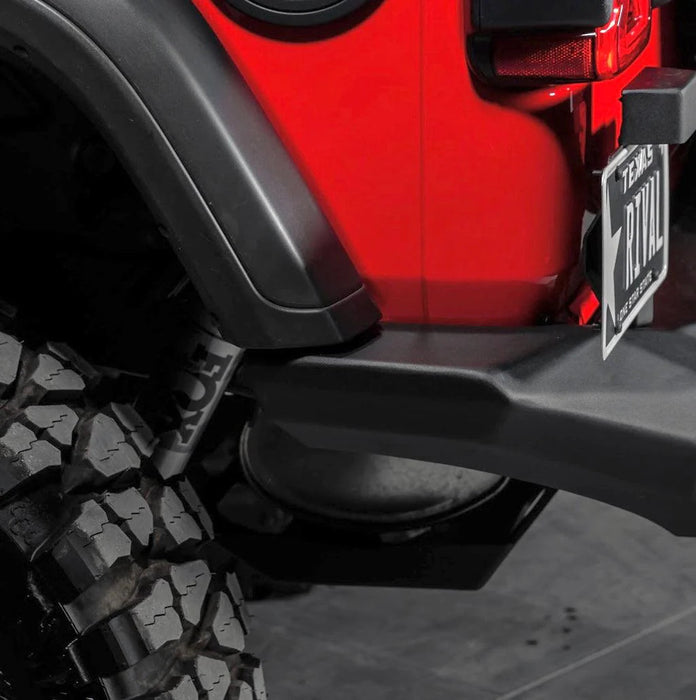 Bumper Rear RIVAL without LED lights - Jeep Wrangler JL 2018-Present 2D.2723.2-NL RIVAL