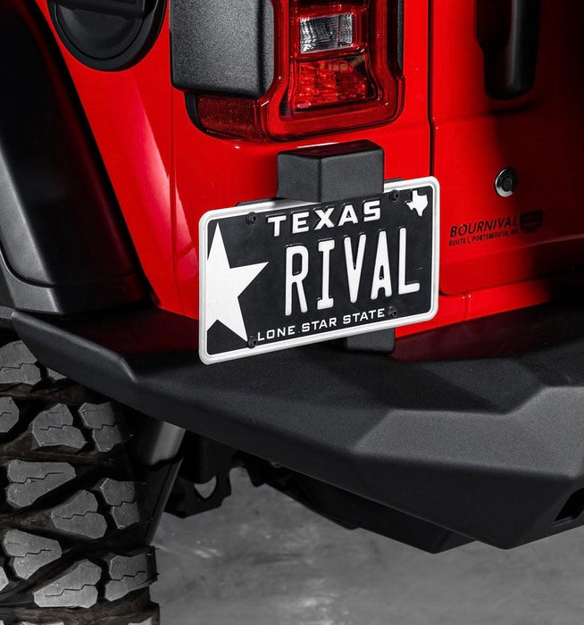 Rear Bumper RIVAL without LED lights - Jeep Wrangler JL 2018-Present 2D.2723.2-NL RIVAL