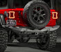 Rear Bumper RIVAL without LED lights - Jeep Wrangler JL 2018-Present 2D.2723.2-NL RIVAL