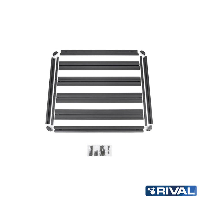 Roof Rack for Ford Ranger/Raptor 2023+ NEXT GEN | RIVAL 4x4 | 1430 x 1235mm 2M.1802.1MB RIVAL