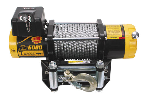 Winch T-MAX ATW-6000 | 2720 Kg | 12V - Steel Cable 312.ATW6000 T-MAX