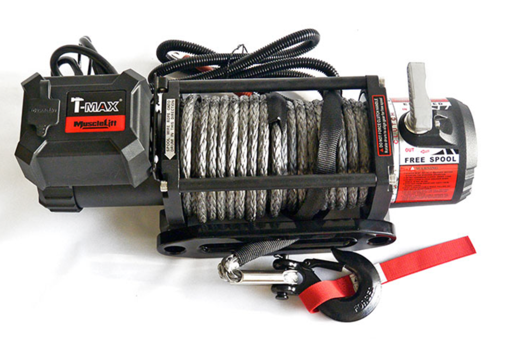 Winch T-MAX Muscle Fit MW12500 | 5665 Kg | 12V | Cable Synthetic/Plasma 312.MW12500-P T-MAX