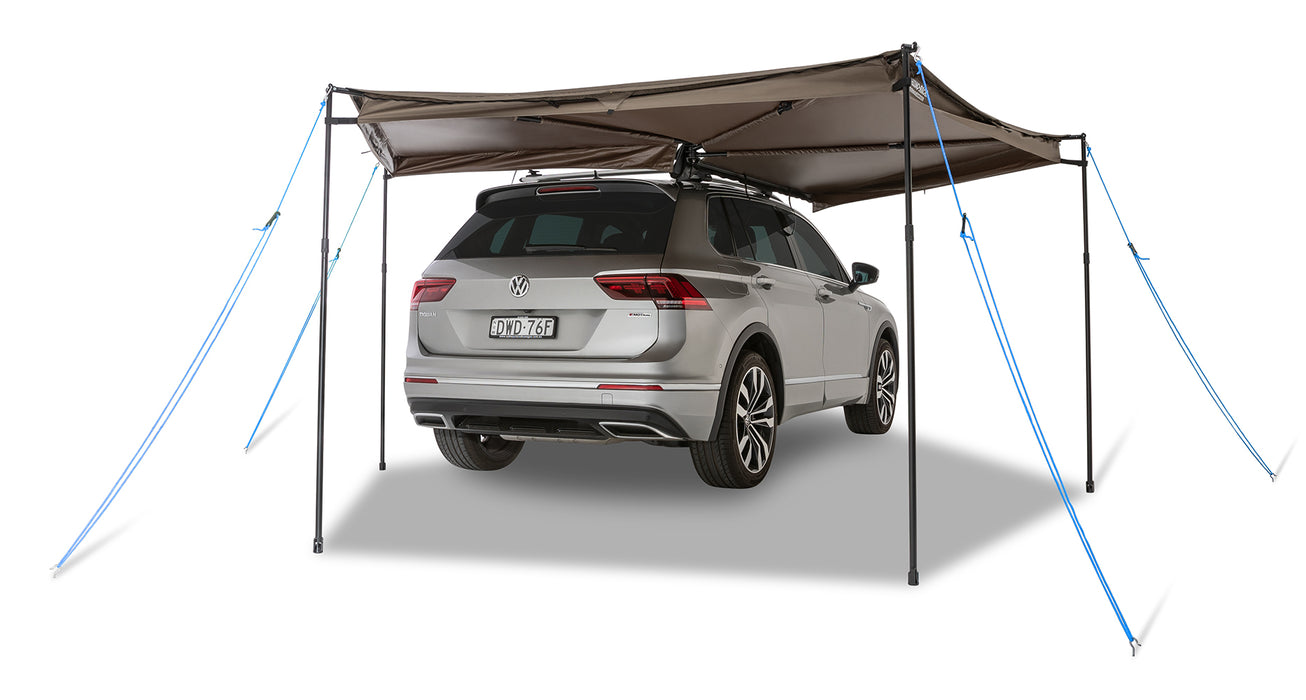 Circular Awning 270° RHINORACK Batwing Compact 2m (straight version) - with STOW IT 33117 fasteners Rhino Rack