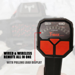 Winch T-MAX EWI13000S TITAN FORCE VIEW | 5.9T | Synthetic Cable | 12V - Xperts 4x4