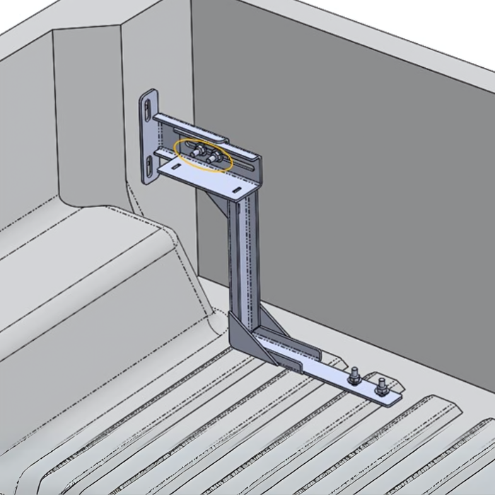 RUUUD Sliding Platform Attachments for Ford Ranger/Raptor & VW Amarok 2023+ 95-20050 RUUUD