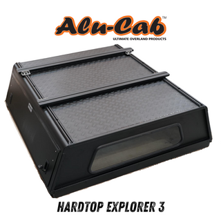 Hardtop Alu-Cab Explorer 3 Toyota Hilux 2005 to 2015 - Black - Alu-Cab - Xperts 4x4