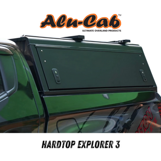 Hardtop Alu-Cab Explorer 3 Toyota Hilux 2005 to 2015 - Black - Alu-Cab - Xperts 4x4