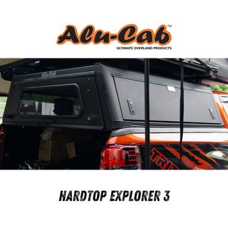 Hardtop Alu-Cab Explorer 3 Toyota Hilux 2005 to 2015 - Black - Alu-Cab - Xperts 4x4