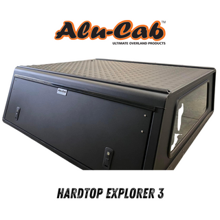 Hardtop Alu-Cab Explorer 3 Toyota Hilux 2005 to 2015 - Black - Alu-Cab - Xperts 4x4