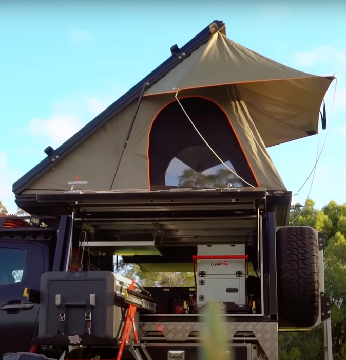 Tente de toit Campboss  Compagne d'Aventure Ultime — Xperts 4x4
