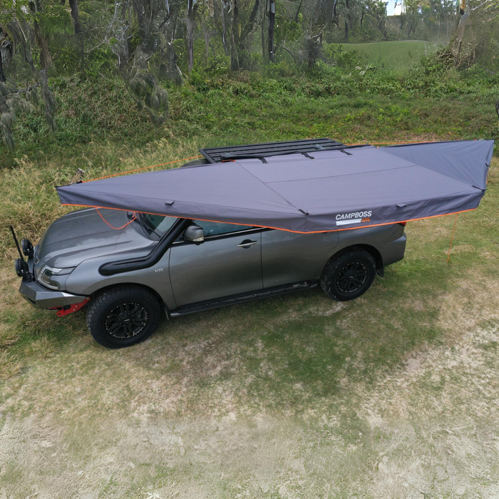 Awning 4x4 Campboss 180° Shadow - Free-standing A4A-BSA-180 Campboss 4x4