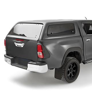 Hardtop Aeroklas Stylish Toyota Hilux DC 2016+ | Aeroklas 1G3 Hinged Windows : Grey 304130300219-1G3 Xperts4x4