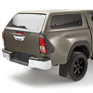 Hardtop Aeroklas Stylish Toyota Hilux DC 2016+ | Aeroklas 4V8 Hinged Windows : Bronze 304130300219-4V8 Xperts4x4