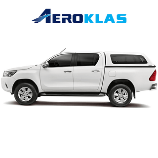 Hardtop Aeroklas Stylish Toyota Hilux DC 2016+ | Aeroklas Hinged Windows Xperts4x4