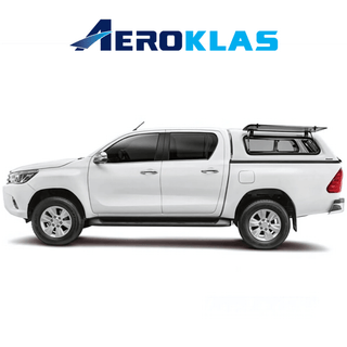 Hardtop Aeroklas Stylish Toyota Hilux DC 2016+ | Aeroklas Hinged Windows Xperts4x4