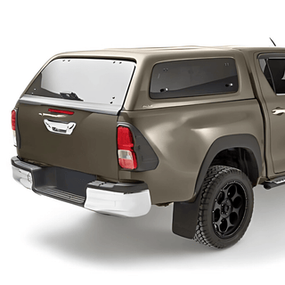 Hardtop Aeroklas Stylish Toyota Hilux DC 2016+ | Aeroklas 6X1 Hinged Windows : Oxide Bronze 304130300219-6X1 Xperts4x4