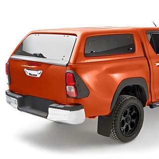 Hardtop Aeroklas Stylish Toyota Hilux DC 2016+ | Aeroklas 4R8 Hinged Windows : Orange 304130300219-4R8 Xperts4x4