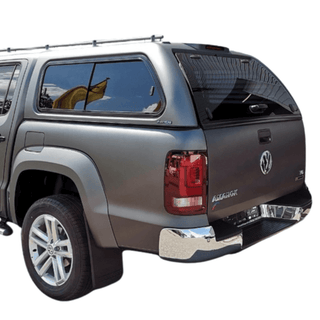 Hardtop Aeroklas VW Amarok 2010 to 2022 with Sliding Windows Aeroklas Deep Black (2T2T) AK-SLD-2T2T-RKE Xperts4x4