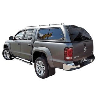 Hardtop Aeroklas VW Amarok 2010 to 2022 with Sliding Windows Aeroklas Deep Black (2T2T) AK-SLD-2T2T-RKE Xperts4x4