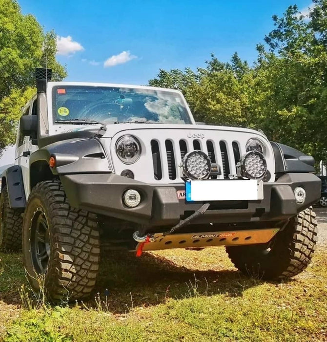 Jeep Wrangler JK & J8 | Frontal Almont4wd Skid Plate Frontal - ALMONT4WD - Xperts 4x4