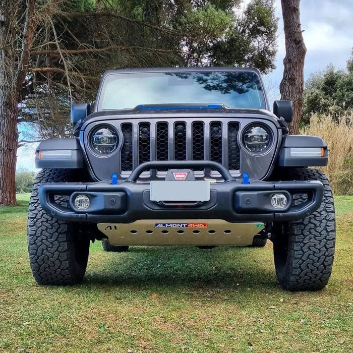 Jeep Wrangler JL 4xE | Almont4wd Skid Plate Frontal - ALMONT4WD - Xperts 4x4