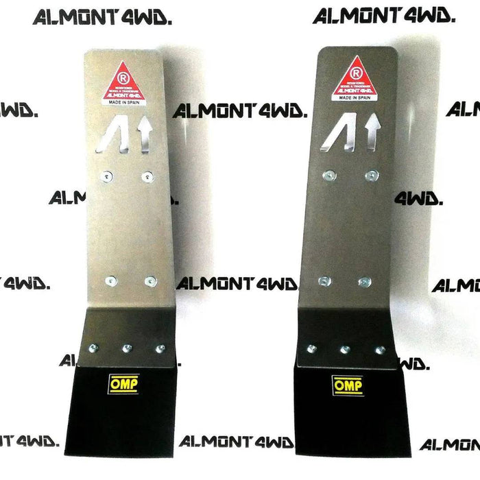 Almont4wd Skid Plate Rear shock absorbers (2x) | Toyota FJ CRUISER 2007+ - ALMONT4WD - Xperts 4x4