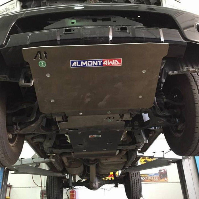 Almont4wd Skid Plate Frontal - Nissan Navara D40 / Pathfinder R51 - ALMONT4WD - Xperts 4x4