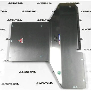 Almont4wd Skid Plate for Gearbox and Transfer Case - Land Rover Discovery 3 & 4 ALMONT4WD Duralumin  AW5083H111 / 8 mm PDLR43B8 Xperts4x4