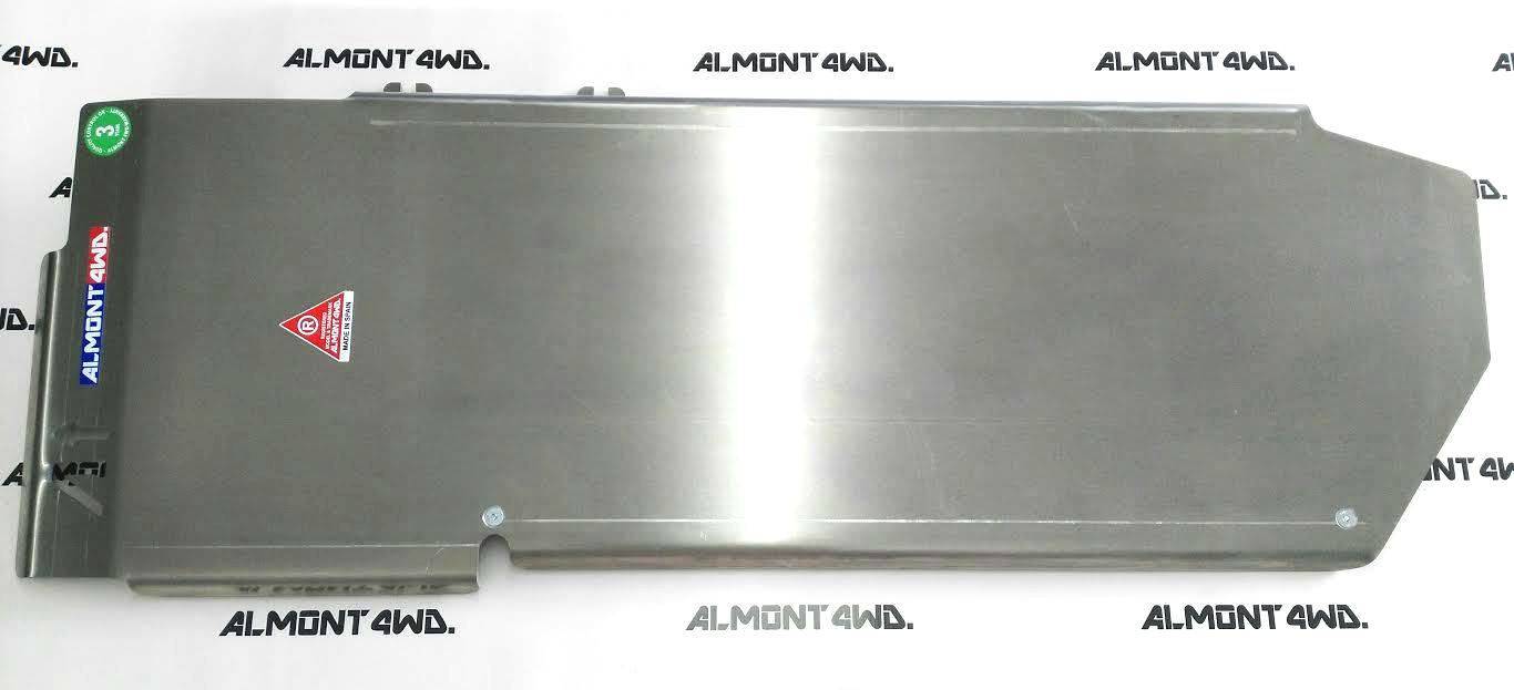 Almont4wd Skid Plate Fuel tank + Central Lock | Toyota KDJ120-125/150-155 - ALMONT4WD - Xperts 4x4