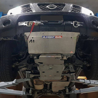 Front Differential Lock Protection Almont4wd - Nissan Navara D40 2.5 DCI / Pathfinder R51 ALMONT4WD Xperts4x4