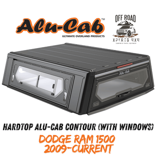 Hardtop Alu-Cab Contour Dodge RAM 1500 2009 to Present Alu-Cab 5.5" Tipper Short = 174cm / With Glazed Side Windows AC-C2-55-RAM-W Xperts4x4