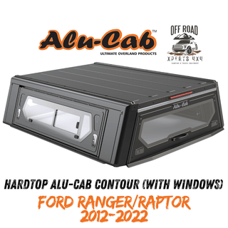 Hardtop Alu-Cab Contour Ford Ranger/Raptor 2012 to 2022 Alu-Cab Extra Cab / With glass side windows AC-C2-X-FR12-W Xperts4x4