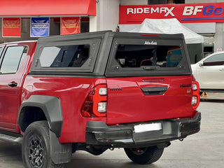 Hardtop Alu-Cab Contour Toyota Hilux 2016 to Present Alu-Cab Double Cab / With glass side windows AC-C2-D-TH16-W Xperts4x4