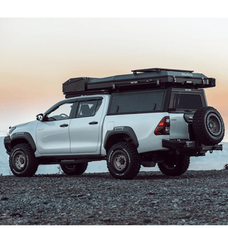 Hardtop Alu-Cab Explorer 3 Toyota Hilux 2005 to 2015 - Black Alu-Cab Xperts4x4