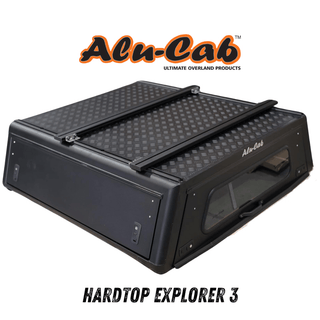 Hardtop Alu-Cab Explorer 3 Toyota Hilux 2005 to 2015 - Black Alu-Cab Xperts4x4