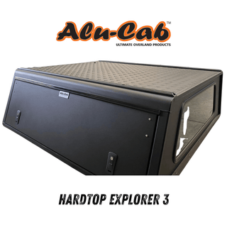 Hardtop Alu-Cab Explorer 3 Toyota Hilux 2005 to 2015 - Black Alu-Cab Xperts4x4