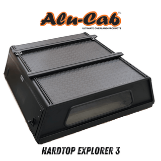 Hardtop Alu-Cab Explorer 3 Toyota Hilux 2005 to 2015 - Black Alu-Cab Xperts4x4