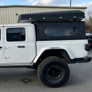 Hardtop Jeep Gladiator JT 2019+ | Alu-Cab Contour | Aluminium Black Alu-Cab Xperts4x4