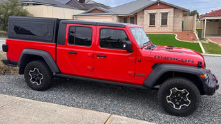 Hardtop Jeep Gladiator JT 2019+ | Alu-Cab Contour | Aluminium Black Alu-Cab Xperts4x4