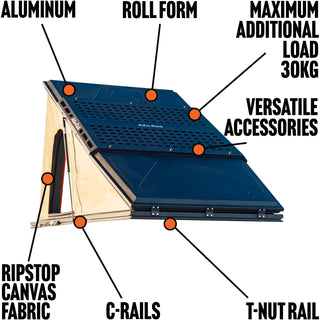 Rooftop Tent LT-50 Lightweight Alu-Cab | Aluminium Alu-Cab AC-RT-LW Xperts4x4