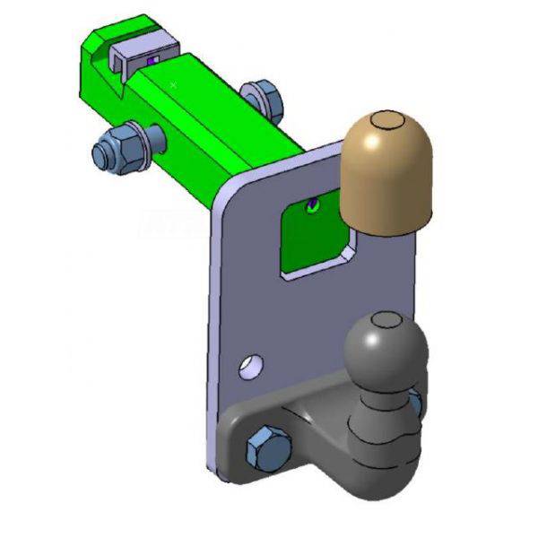 US Square Hitch Adapter | ARB 4x4 | For Mixed Clevis - ARB - Xperts 4x4