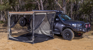 ARB bedroom with floor mat | Touring awning (only) ARB